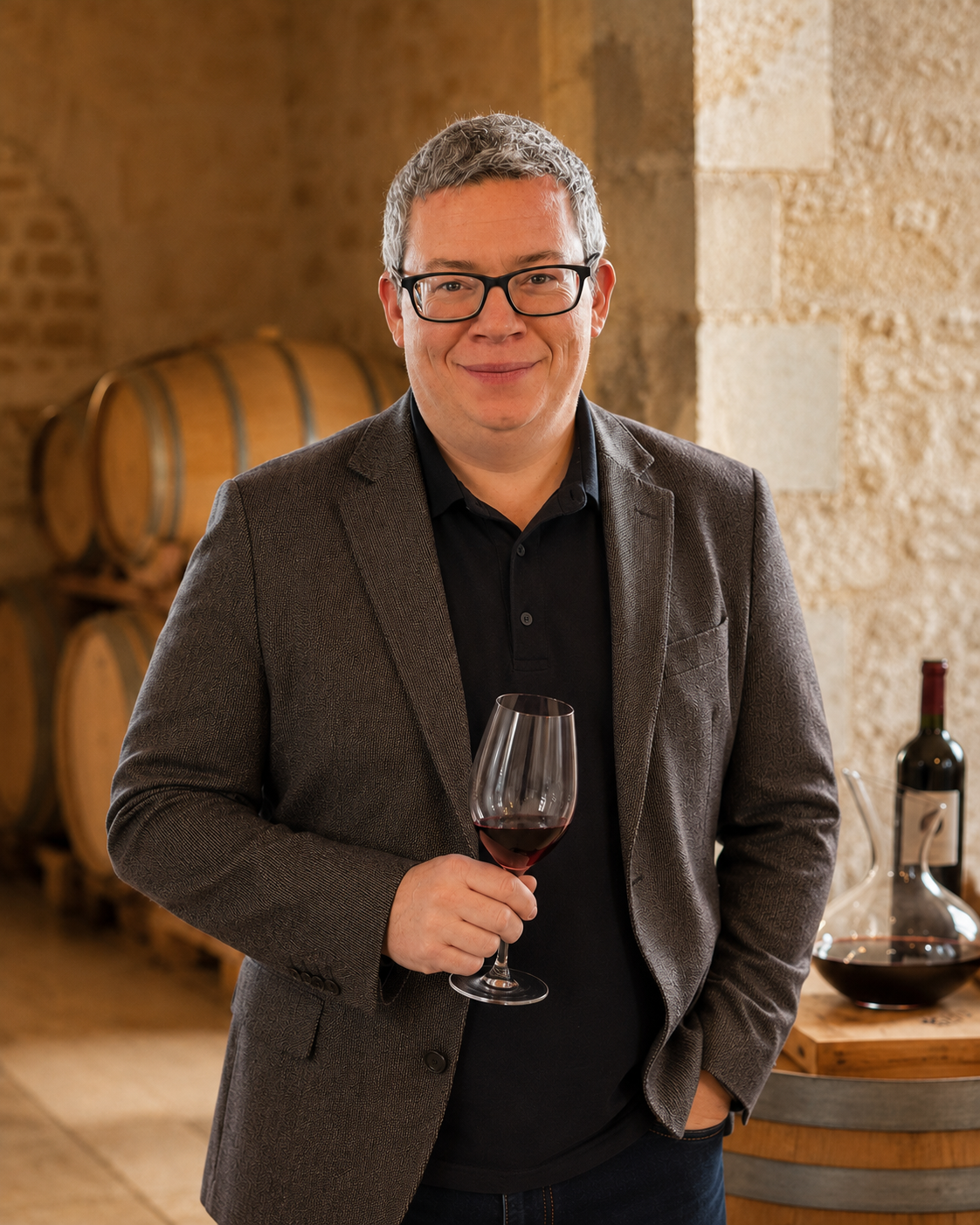 Erwan Gouiffes, sommelier et président de Wine Note