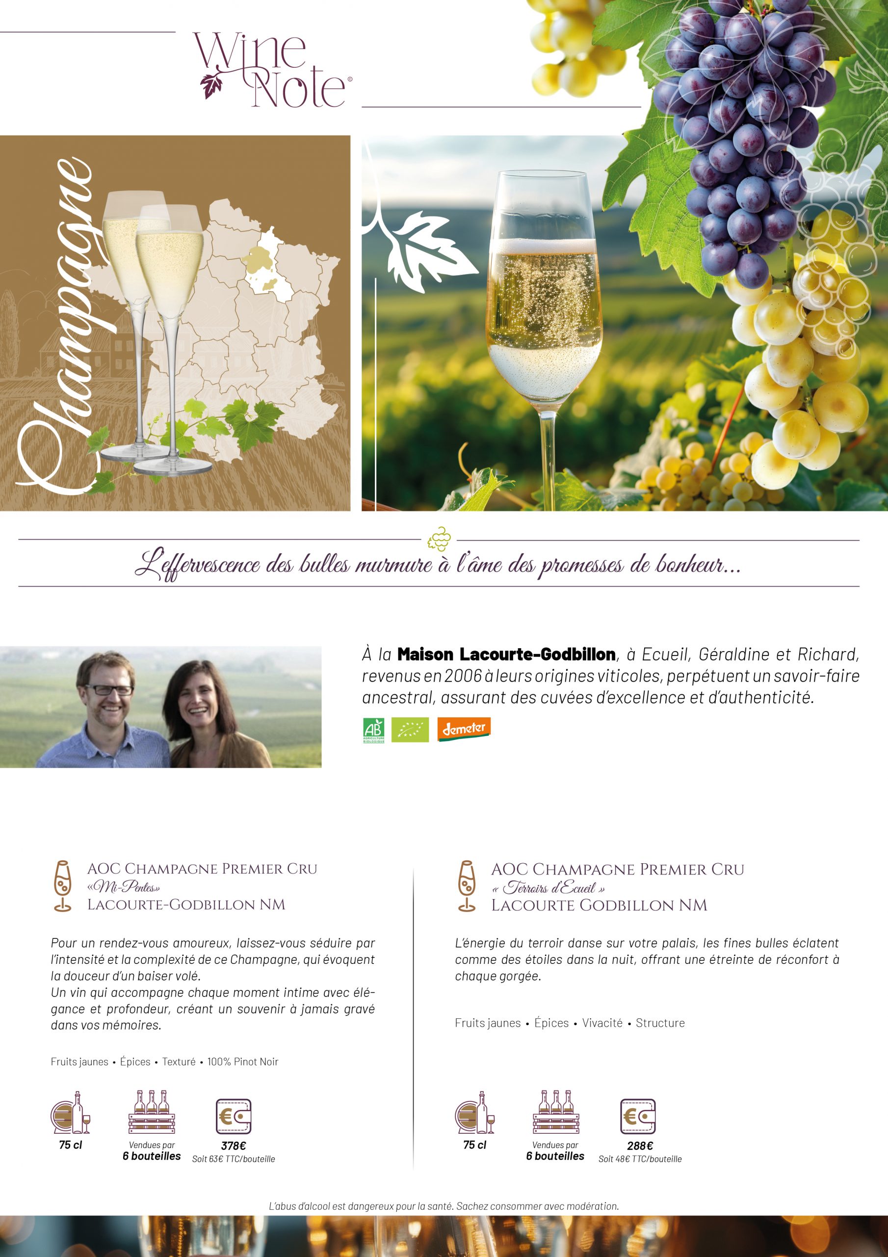 Deuxième sélection de champagnes